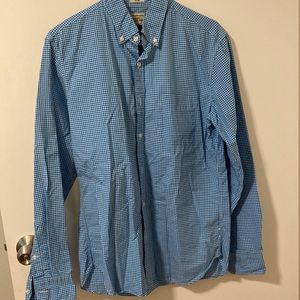 M JCrew Blue Button Down